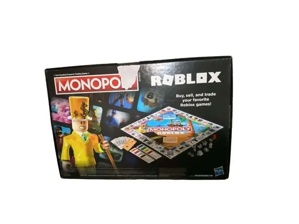 Hasbro Gaming Monopoly Roblox 2022 Edition Board Game